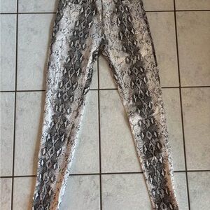 Women's Snake Print Jeans